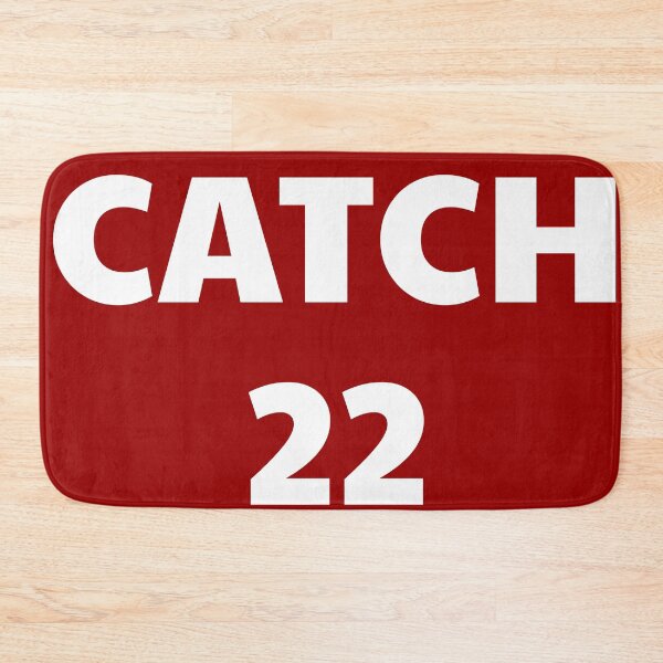 Item preview, Catch 22 White and Red designed and sold by KayLadyBug.