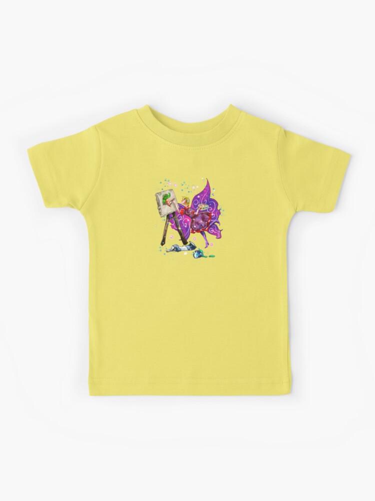 Thumbnail 1 of 2, Kids T-Shirt, Tianna The T-Shirt Artist Fairy™ designed and sold by TeelieTurner.
