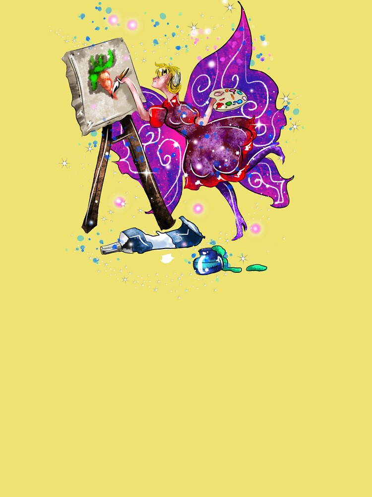 Thumbnail 2 of 2, Kids T-Shirt, Tianna The T-Shirt Artist Fairy™ designed and sold by TeelieTurner.