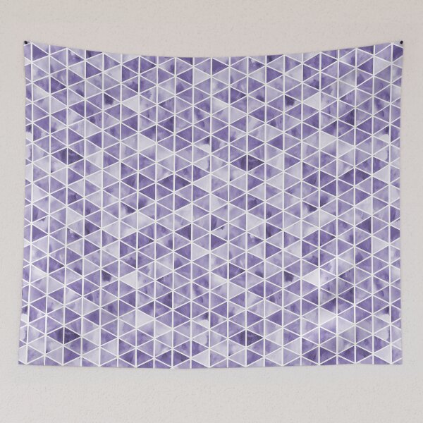 Aperçu de l'œuvre Colorful Geometric Watercolor Design Pattern créée et vendue par digitalvintage.