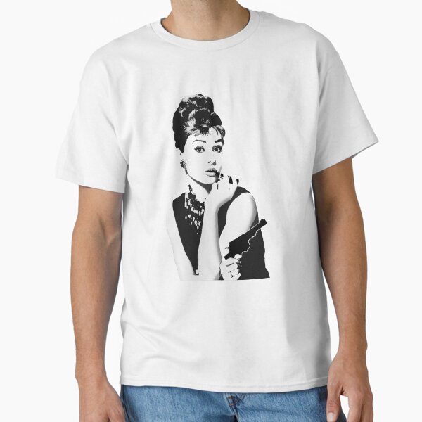 Vista previa del artículo con la obra «Audrey Hepburn icónico», diseñado y vendido por MiraiKensho.