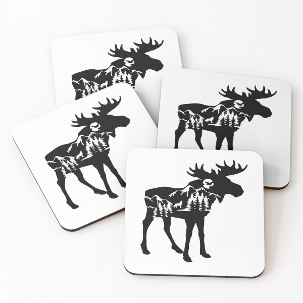 Item preview, Nature Scene Moose designed and sold by cutorprint.
