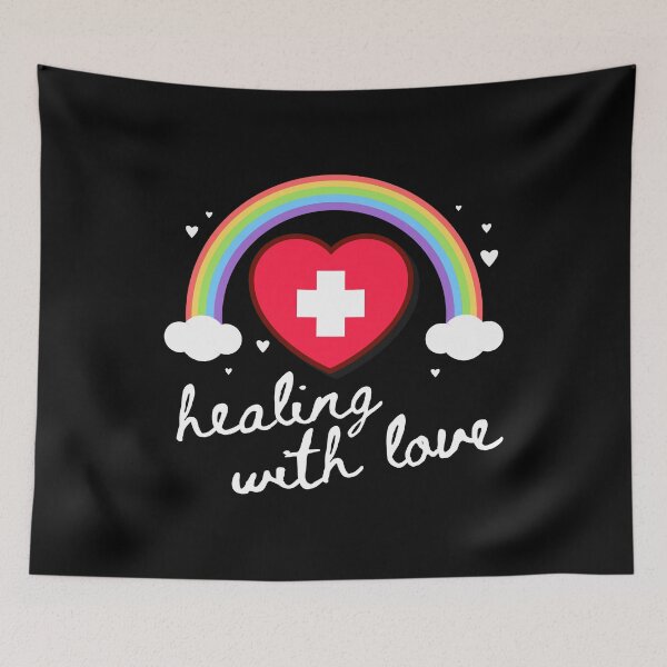 Item preview, Nurse Healing With Love designed and sold by flippinsg.