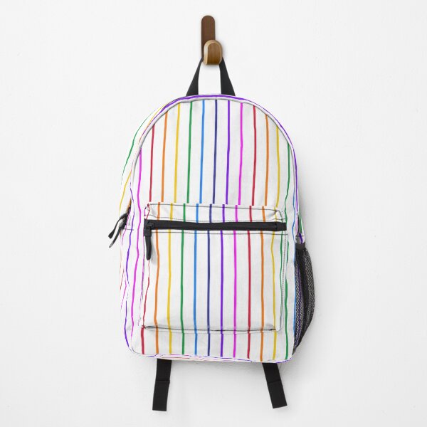 Item preview, Narrow rainbow stripes designed and sold by LittleBettyMakes.