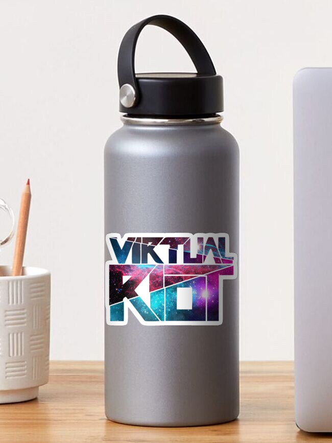 Thumbnail 1 von 3, Sticker, Virtueller Aufruhr Space Knife Art designt und verkauft von erizo47.