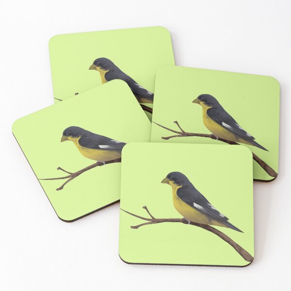 Item preview, Lesser Goldfinch (Spinus psaltria) Digital Painting designed and sold by Inuyasha907.