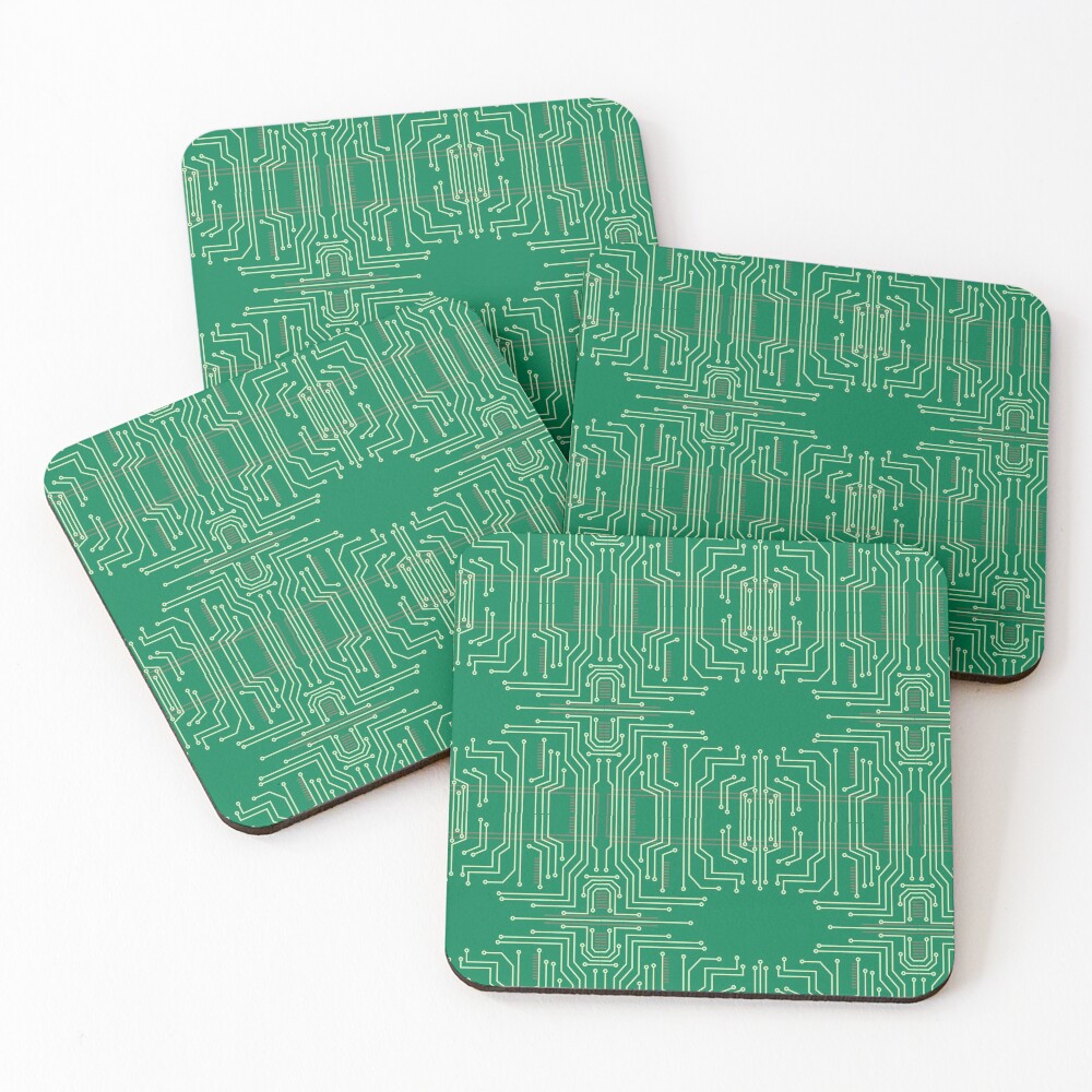 Item preview, Coasters (Set of 4) designed and sold by Foxicopter.