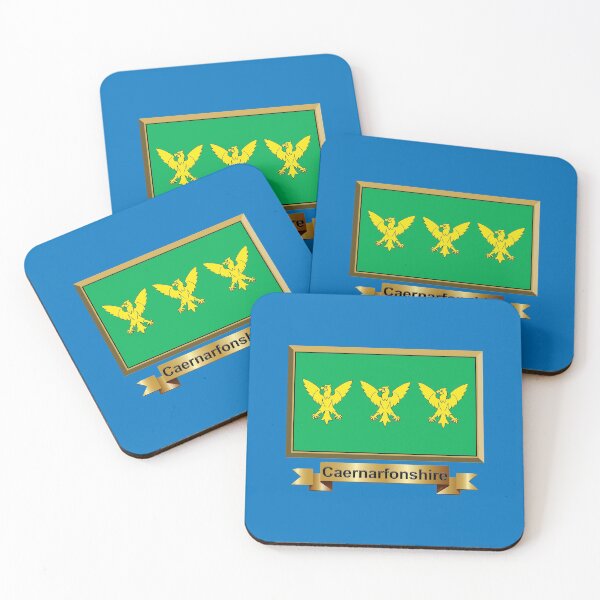 Item preview, Caernarfonshire Flag Gifts, Stickers & Products (N) designed and sold by mpodger.