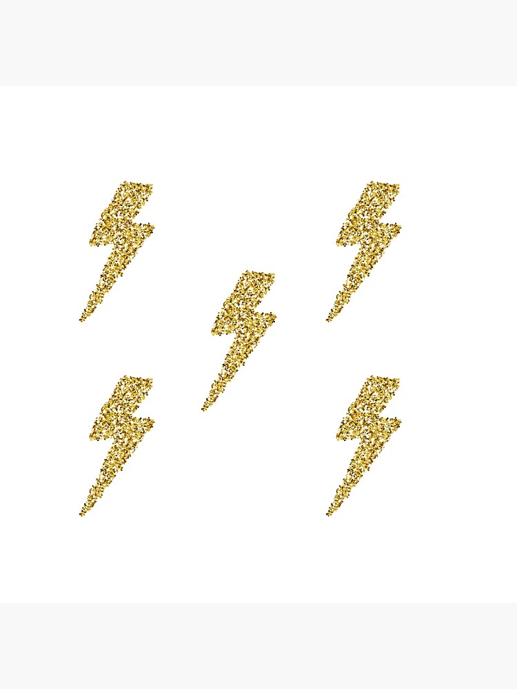 "Glitter Lightning Bolt Sticker Pack" Poster for Sale by meegaann99
