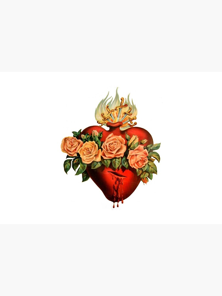 Catholic Immaculate Heart of Mary - White by tradcatfem