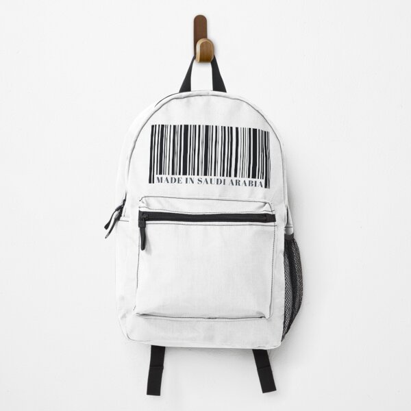 Item preview, Made in Saudi Arabia Black Barcode designed and sold by ArabCorner.