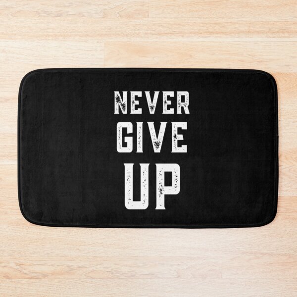Item preview, Never Give Up designed and sold by CatMonkStudios.