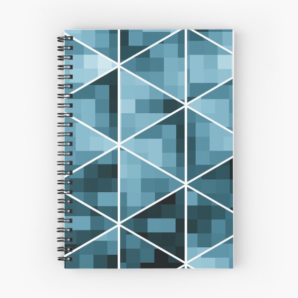 Item preview, Blue Digital Geometry Pattern designed and sold by Foxicopter.