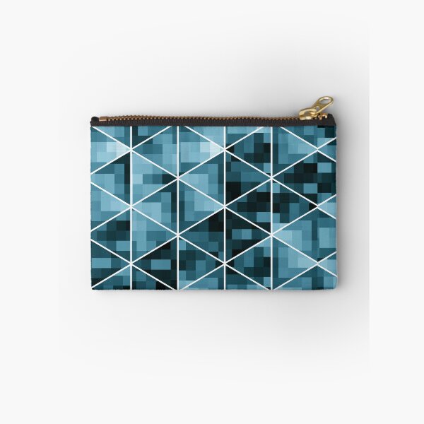Item preview, Blue Digital Geometry Pattern designed and sold by Foxicopter.