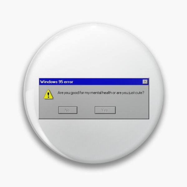 Item preview, Windows error cute mental health design  designed and sold by jannellealino.