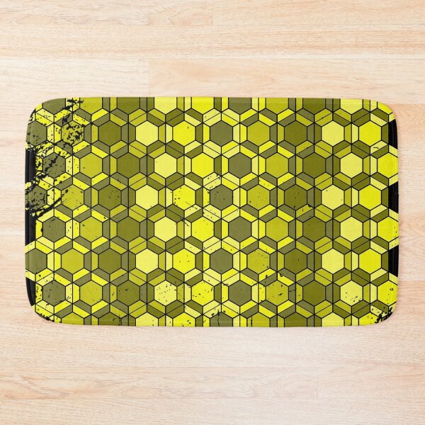 Item preview, Yellow hectagon pattern designed and sold by jc007.