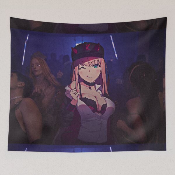 Item preview, Zero Two in da Club designed and sold by Gangstas with Waifus.