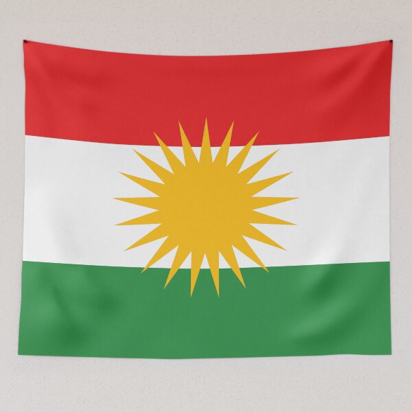 Item preview, Kurdistan Flag designed and sold by SolarCross.
