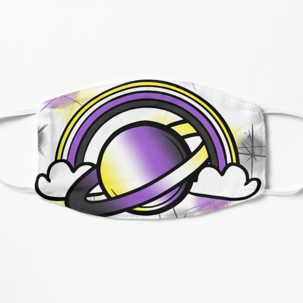 Space Queers: Non Binary Flat Mask