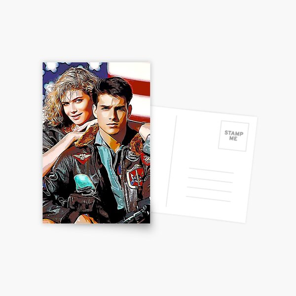 TOP GUN TOM Postcard
