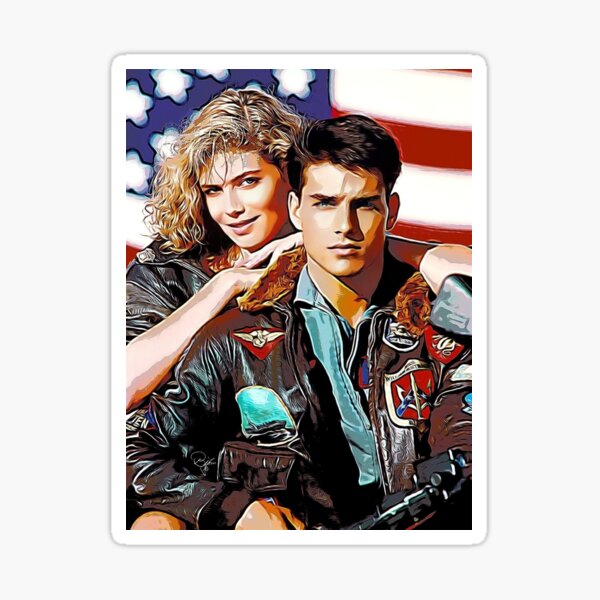 TOP GUN TOM Sticker