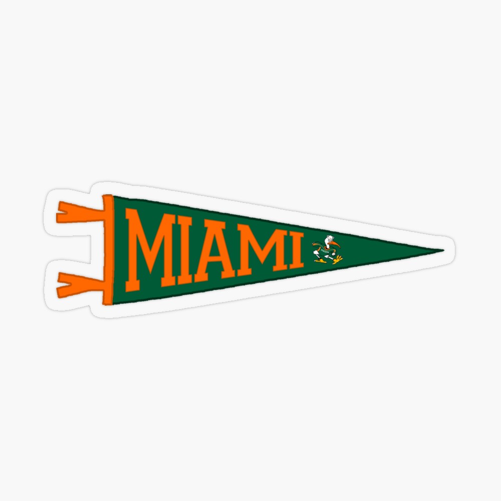 MiAMI DOLPHINS PENNANT CLOCK