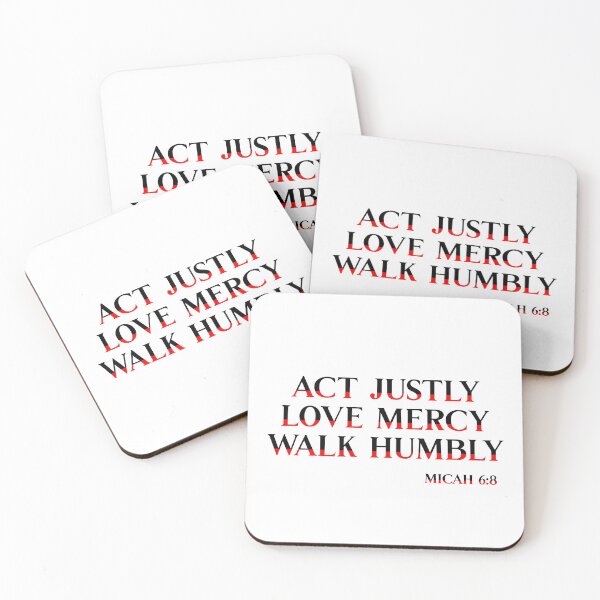 Item preview, Christian Social Justice Bible Verse designed and sold by Claudia Harbaugh.