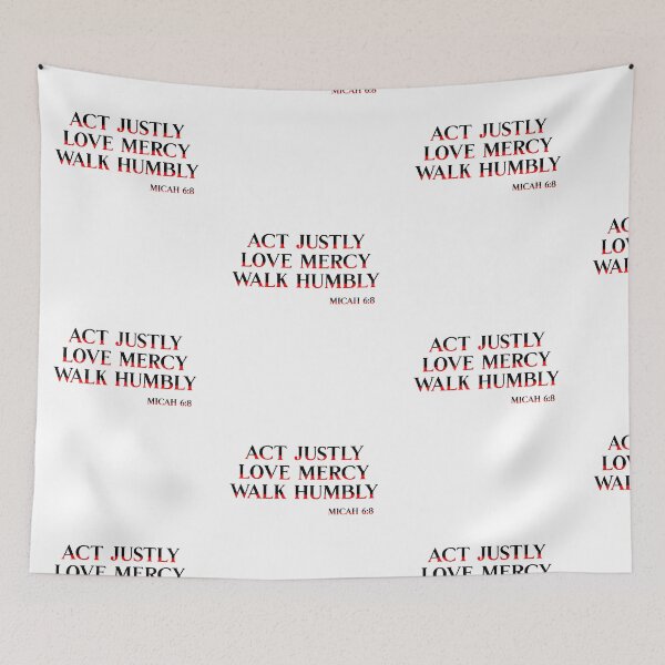 Item preview, Christian Social Justice Bible Verse designed and sold by Claudia Harbaugh.