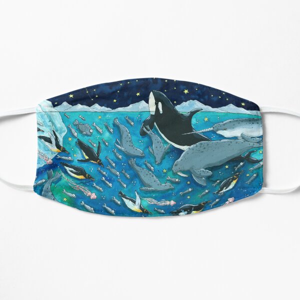 Under the Sea Art, Underwater Sea Life, Arctic Mask