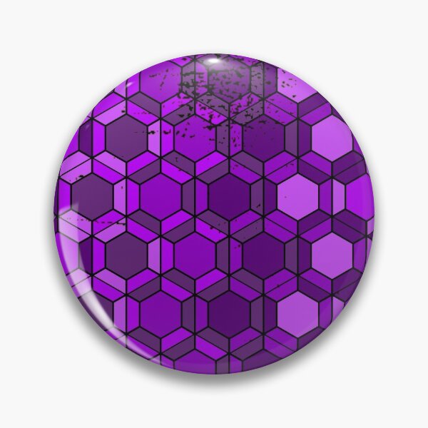 Item preview, Purple hectagon pattern designed and sold by jc007.