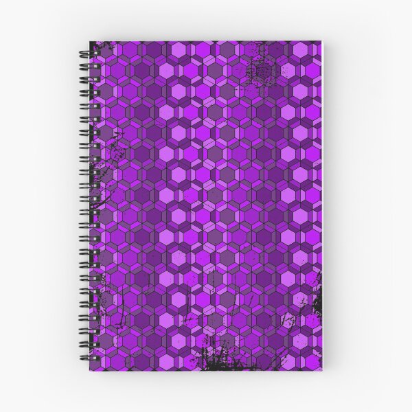 Item preview, Purple hectagon pattern designed and sold by jc007.