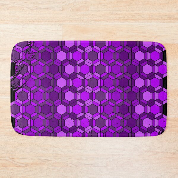 Item preview, Purple hectagon pattern designed and sold by jc007.