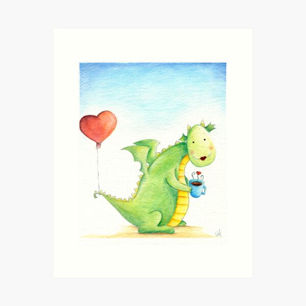 On our date Art Print