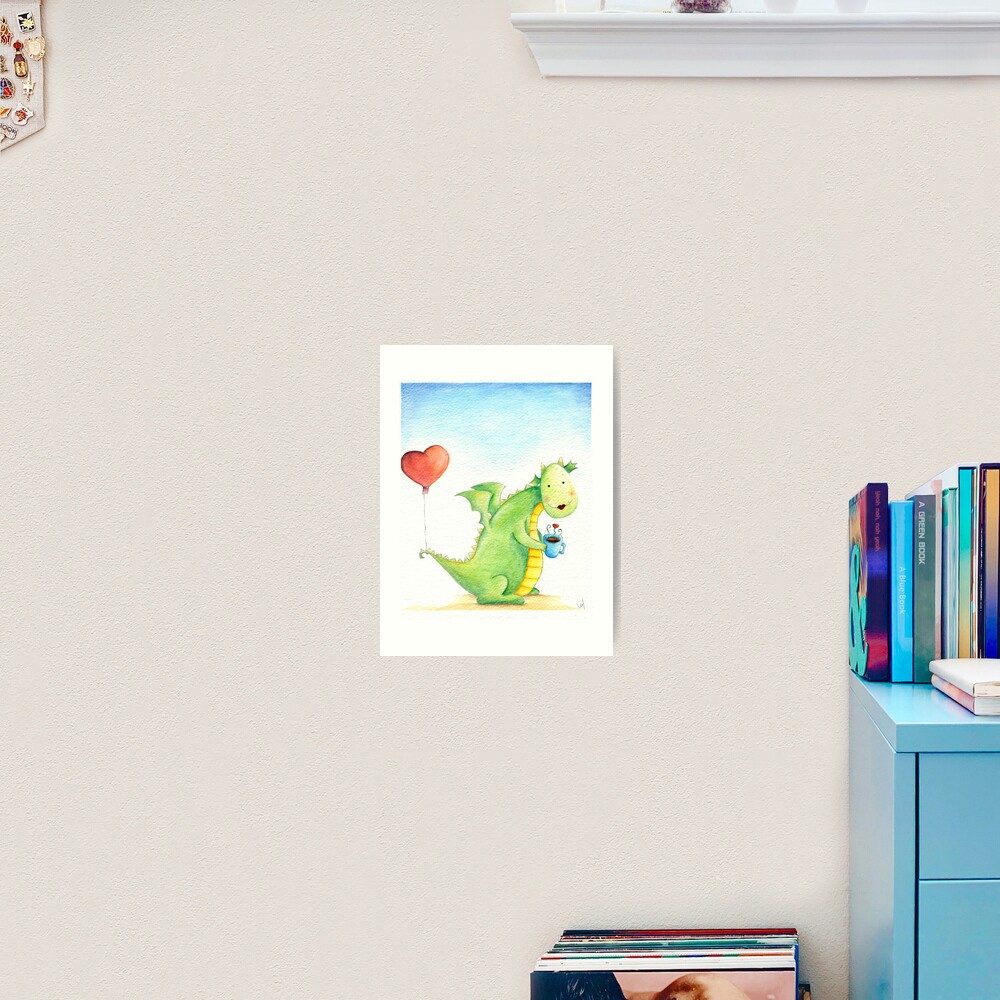 On our date Art Print