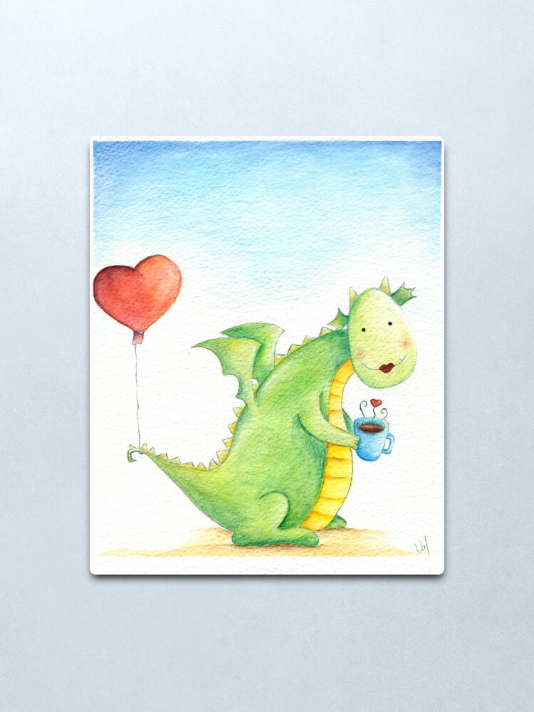 Alternate view of On our date Metal Print