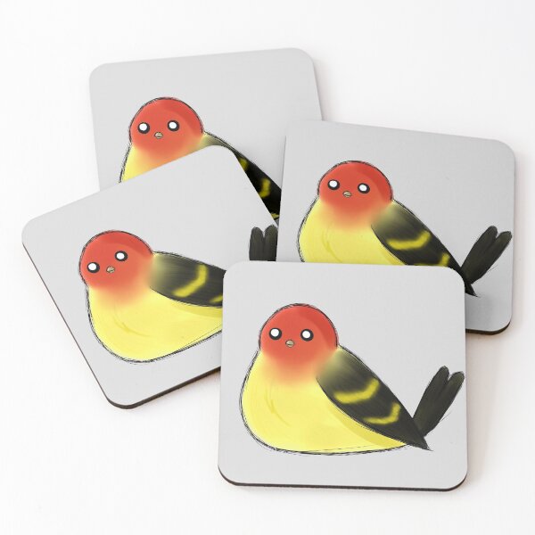 Item preview, BORB: Western Tanager designed and sold by destructokat designs.