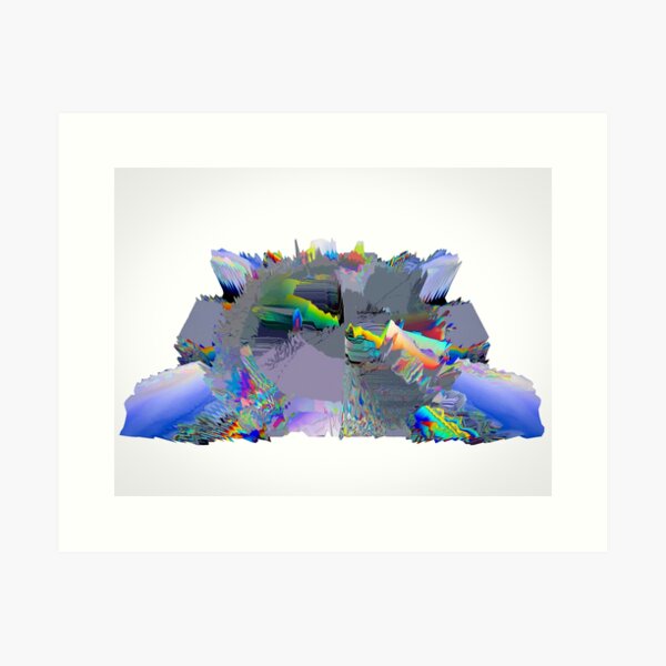 Summer island Art Print