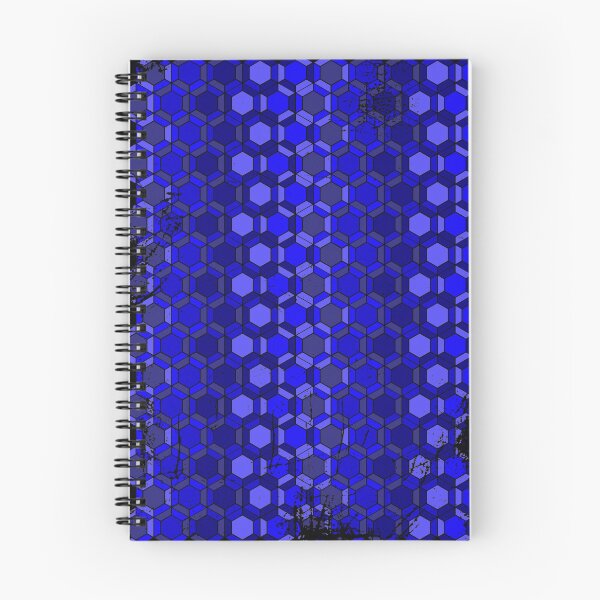 Item preview, Blue hectagon pattern designed and sold by jc007.