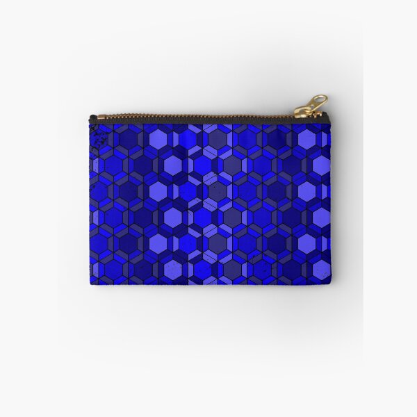 Item preview, Blue hectagon pattern designed and sold by jc007.