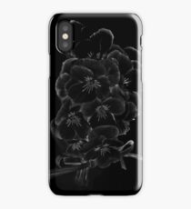 Midnite Pansies iPhone Case/Skin