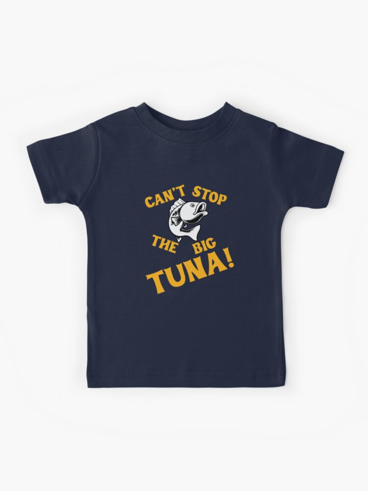 The Big Tuna Funny Fishing Kids T-Shirt for Sale by Automatic Soul