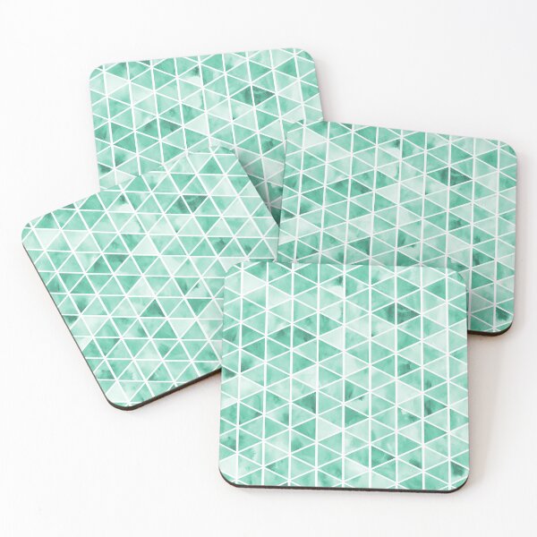 Aperçu de l'œuvre Colorful Geometric Watercolor Design Pattern créée et vendue par digitalvintage.