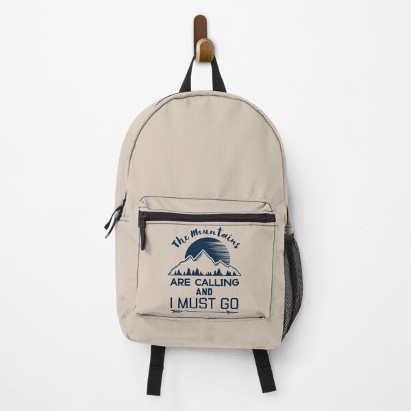 Item preview, The Mountains Are Calling and I Must Go designed and sold by cimibaka25.