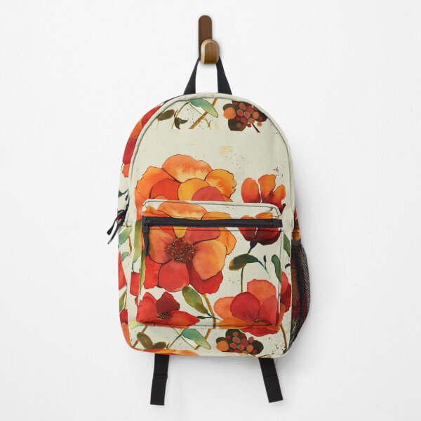 Item preview, Big Orange Flowers designed and sold by Ruth Palmer.