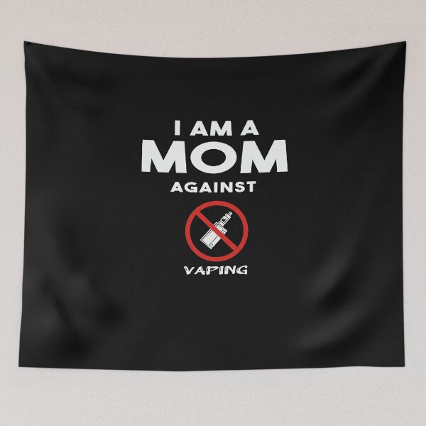 Item preview, I Am A MOM Against VAPING T-Shirts designed and sold by Mostik Vipo.