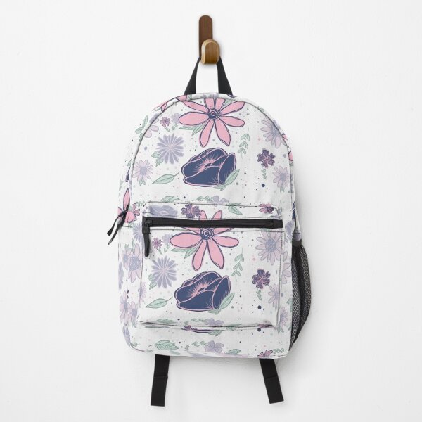 Item preview, Navy and pink floral designed and sold by torifbrown.