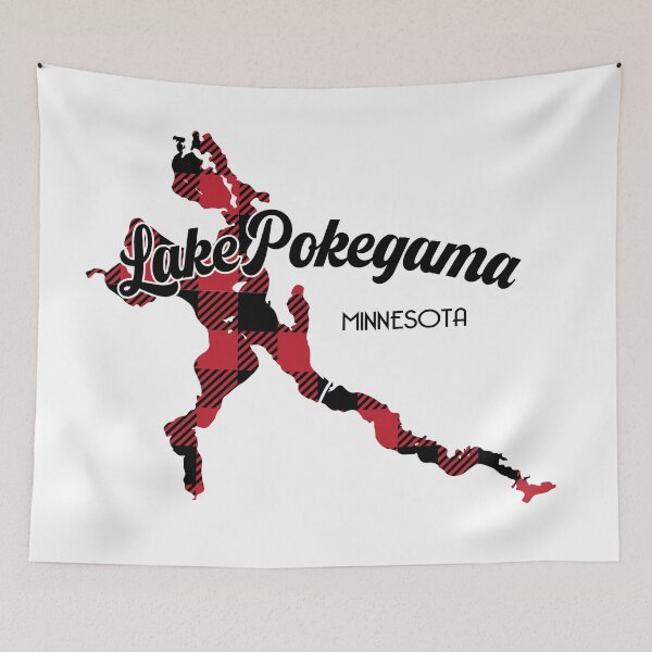 Item preview, Lake Pokegama MN Plaid designed and sold by ilakethat.