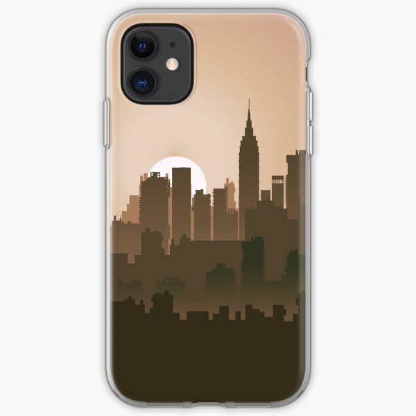 Picture of the city for iPhone iPhone Soft Case