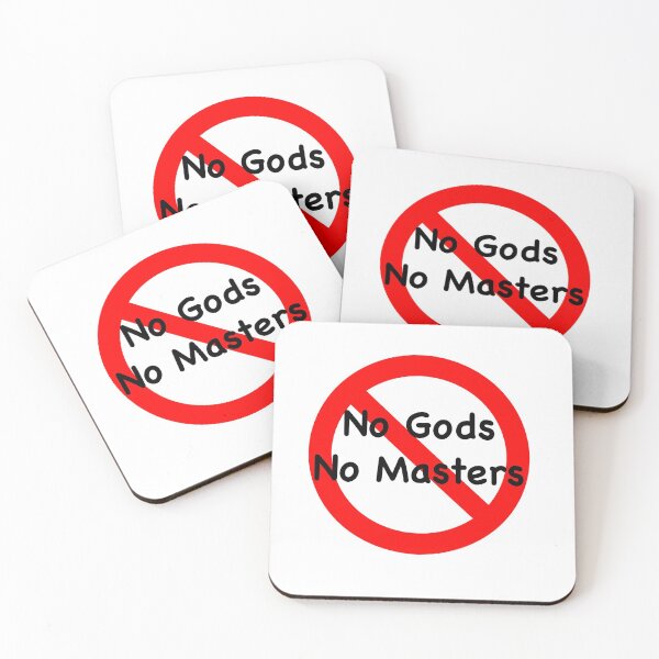 Item preview, No Gods, No Masters designed and sold by queejie.