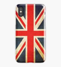 Grunge Effect Union Jack iPhone Case